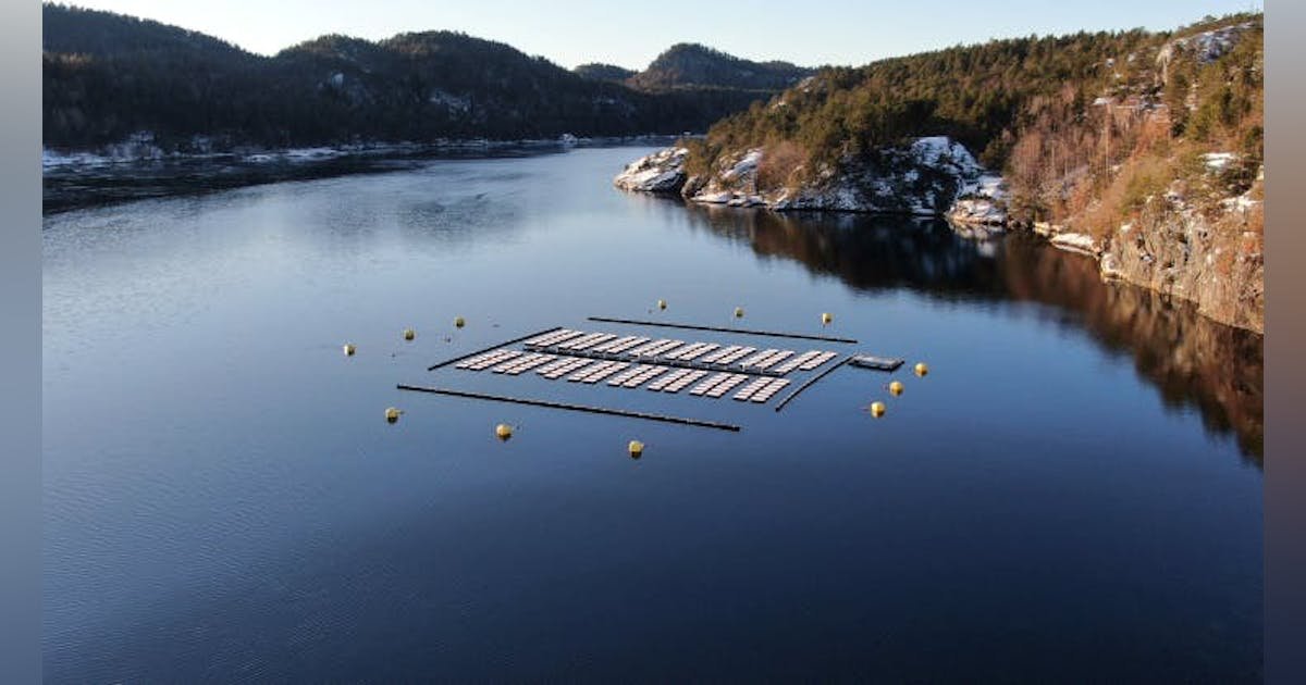 The offshore Norway trial of a floating solar energy pilot has successfully concluded.