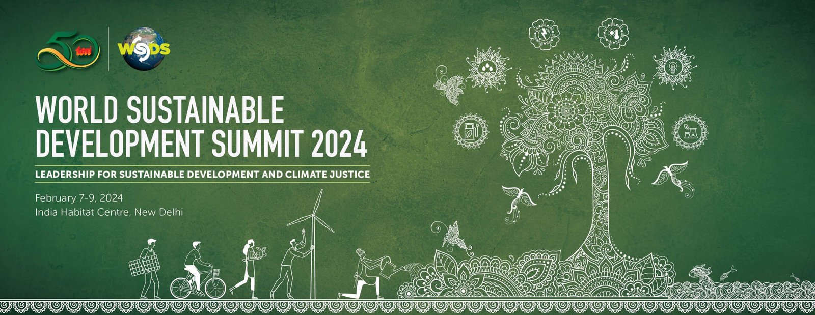 The World Sustainable Development Summit in 2024 will focus on fostering global sustainability.