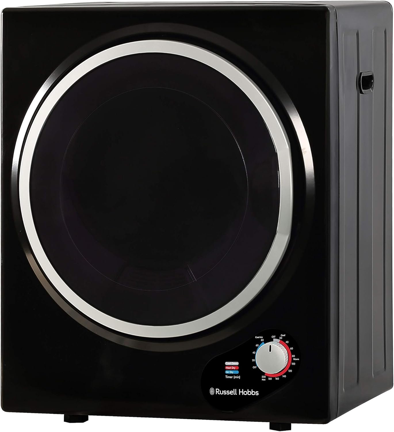 Russell Hobbs RH3VTD800B Black 2.5kg Compact Mini Vented Tumble Dryer